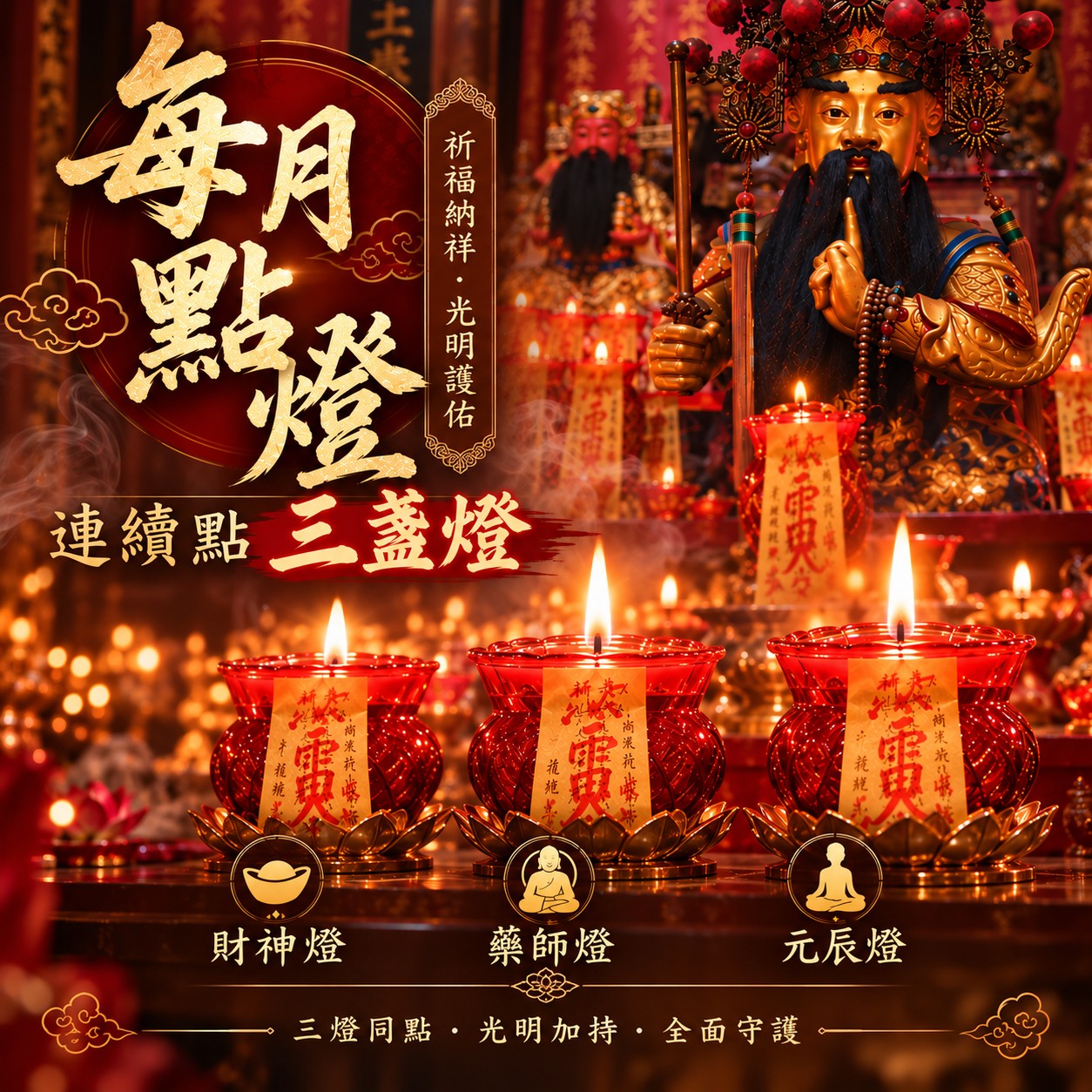 農曆點燈祈福